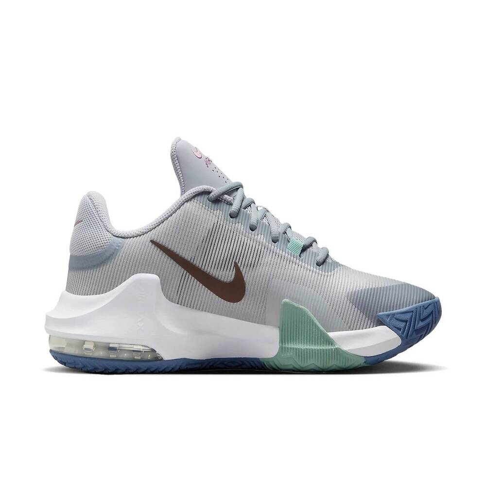 NEW NIKE men's air max impact 4 shoes in wolf grey